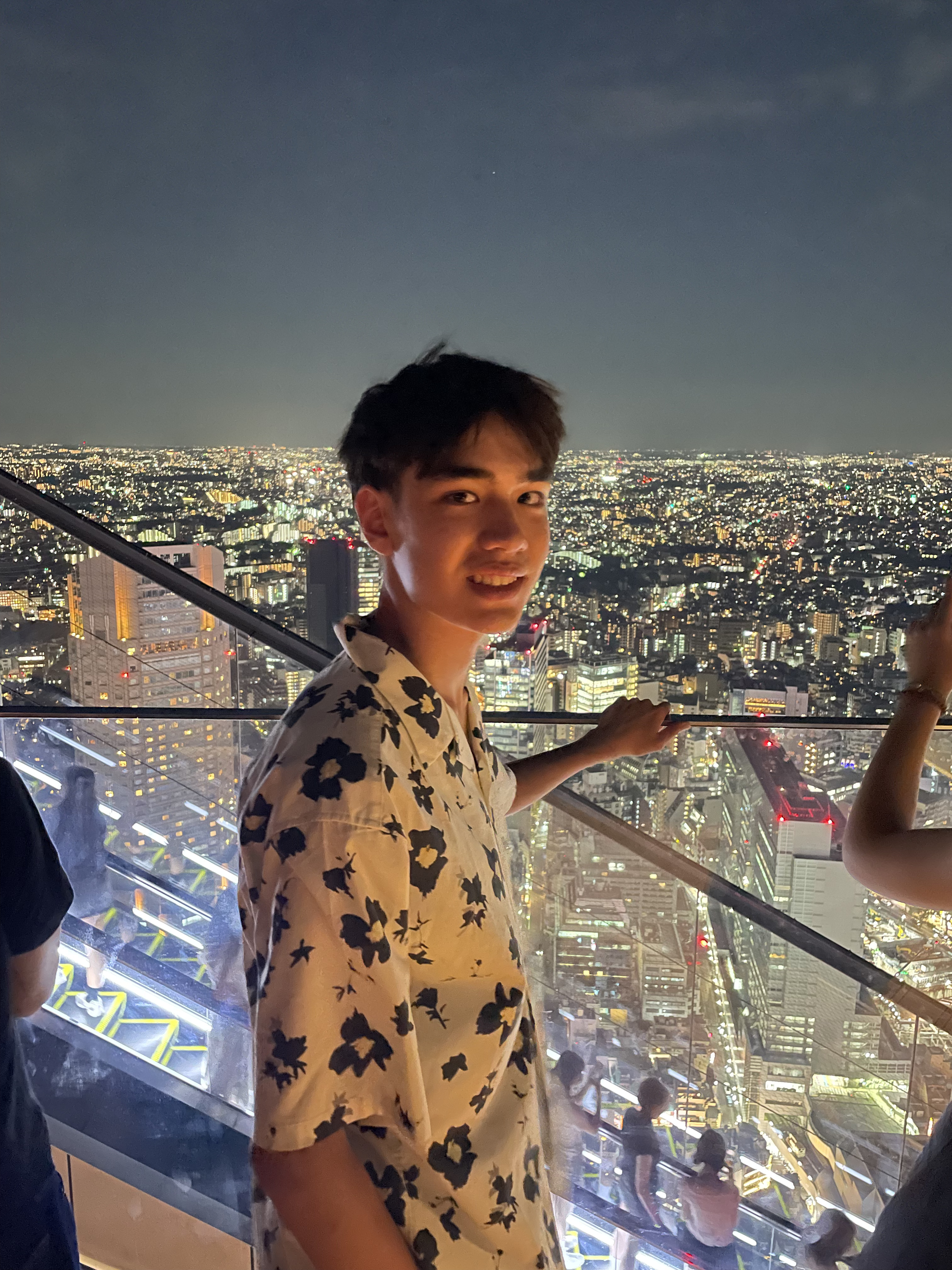 Nicolas Roguski at Shibuya Sky, Tokyo